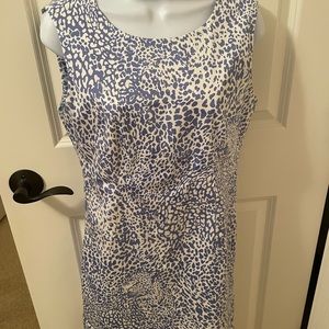 Persifor Sz 2 Margot Dress blue & white, sleeveless